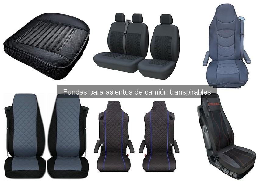Ventajas de las fundas para asientos de camión transpirables