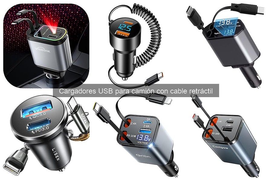 Ventajas de los Cargadores USB Retráctiles para Camiones