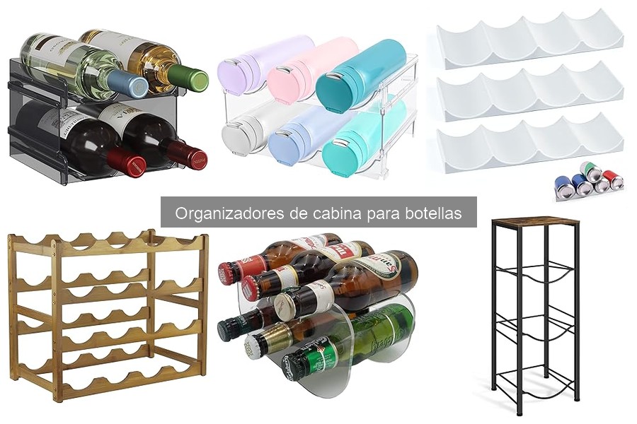Ventajas de los organizadores de cabina para botellas