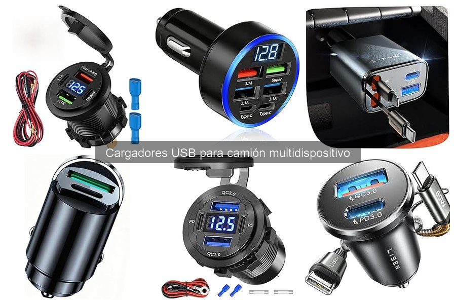 Ventajas de un Cargador USB Multidispositivo en Camiones