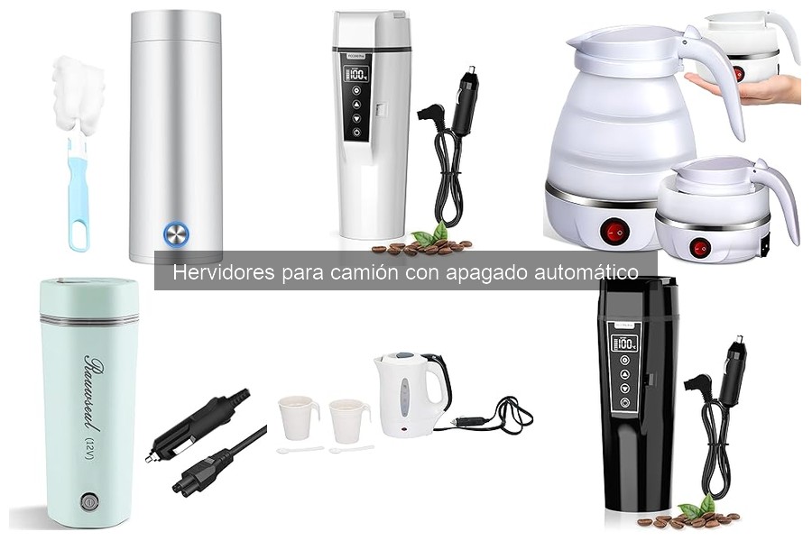 Ventajas de un hervidor con apagado automático para camión