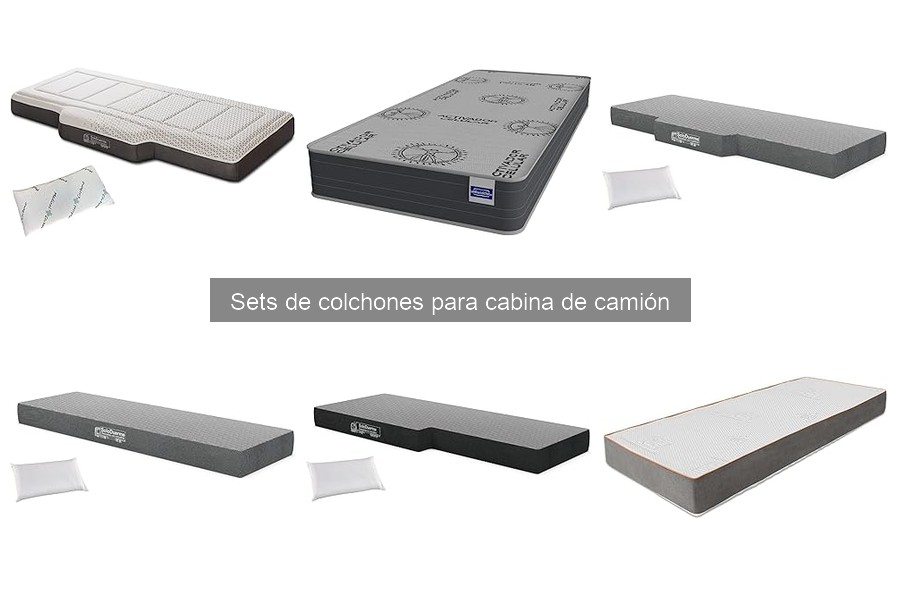 Ventajas de un set de colchones para cabinas de camión