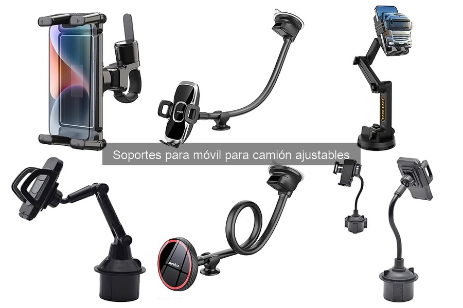 Ventajas de un soporte ajustable para móvil en camiones