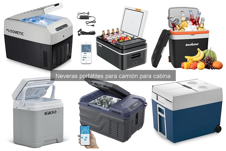 Ventajas de una nevera portátil en la cabina del camión