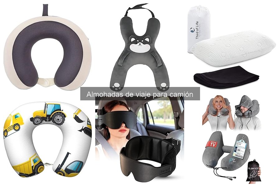 Ventajas de usar almohadas de viaje en el camión