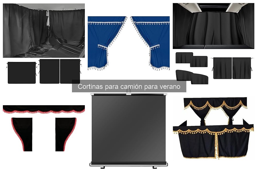 Ventajas de usar cortinas para camión en verano