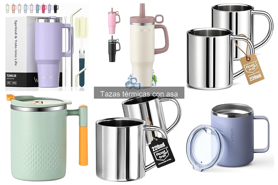 Ventajas de usar tazas térmicas con asa en viajes