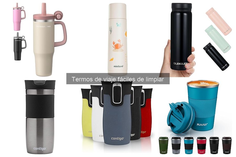 Ventajas de usar termos de viaje fáciles de limpiar