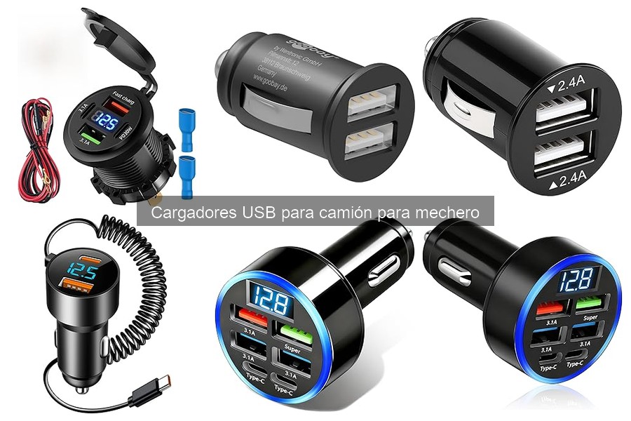 Ventajas de usar un cargador USB para mechero en camiones