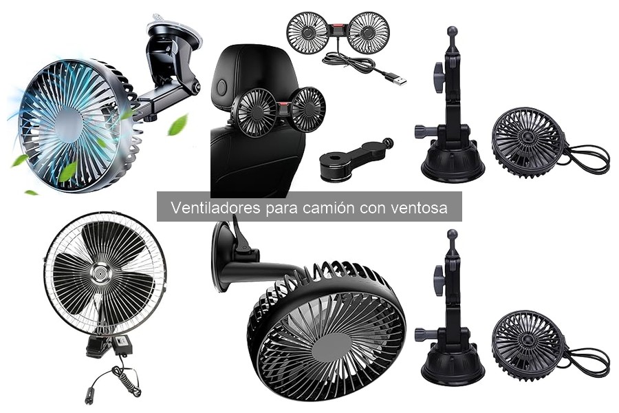 Ventajas de usar ventiladores con ventosa en camiones