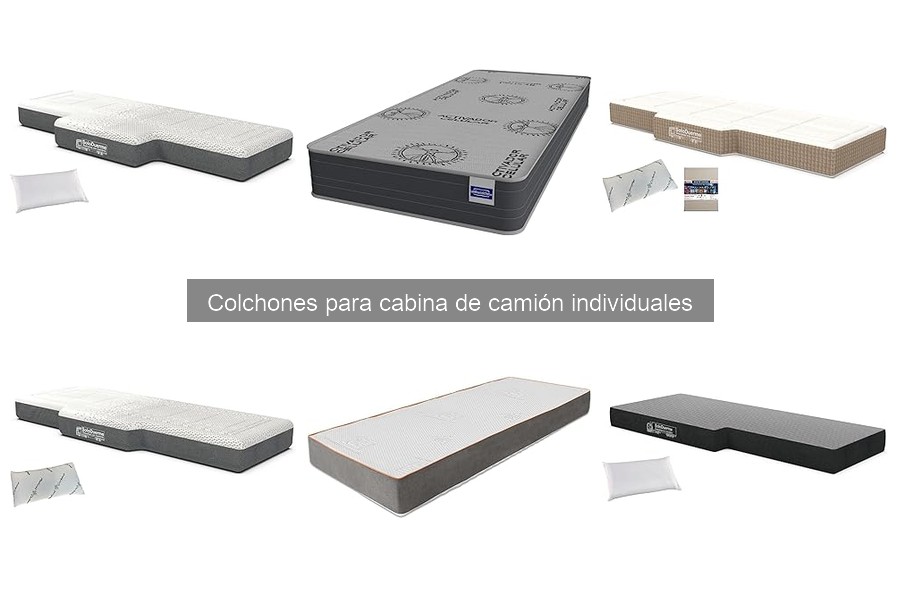 Ventajas y desventajas de colchones para camión individuales
