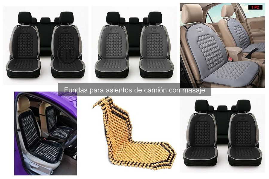 Ventajas y desventajas de fundas de masaje para camiones