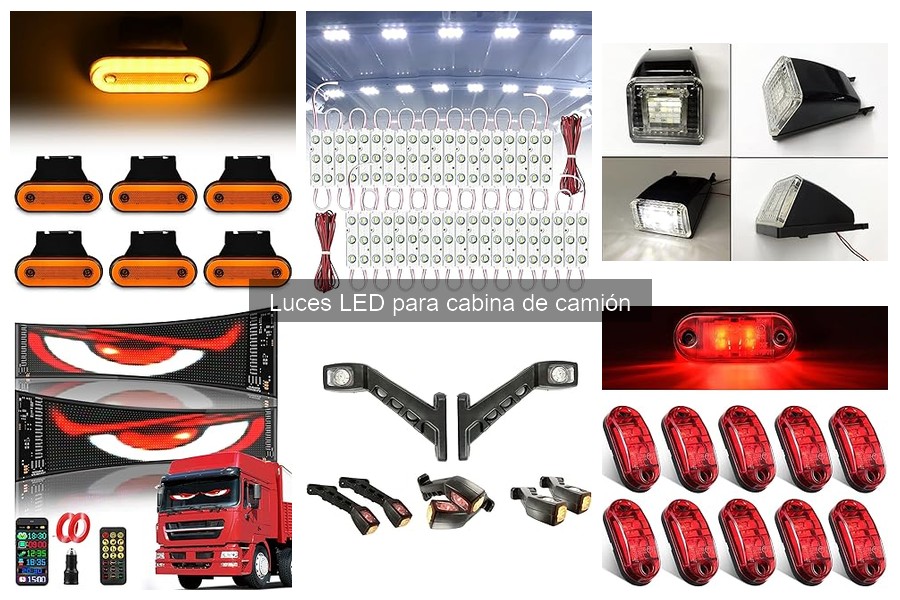 ** Ventajas y desventajas de las luces LED para cabina de camión
