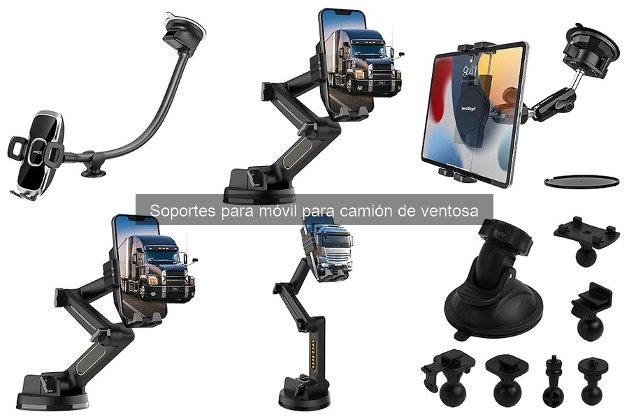 Ventajas y Desventajas de Soportes de Móvil de Ventosa para Camiones