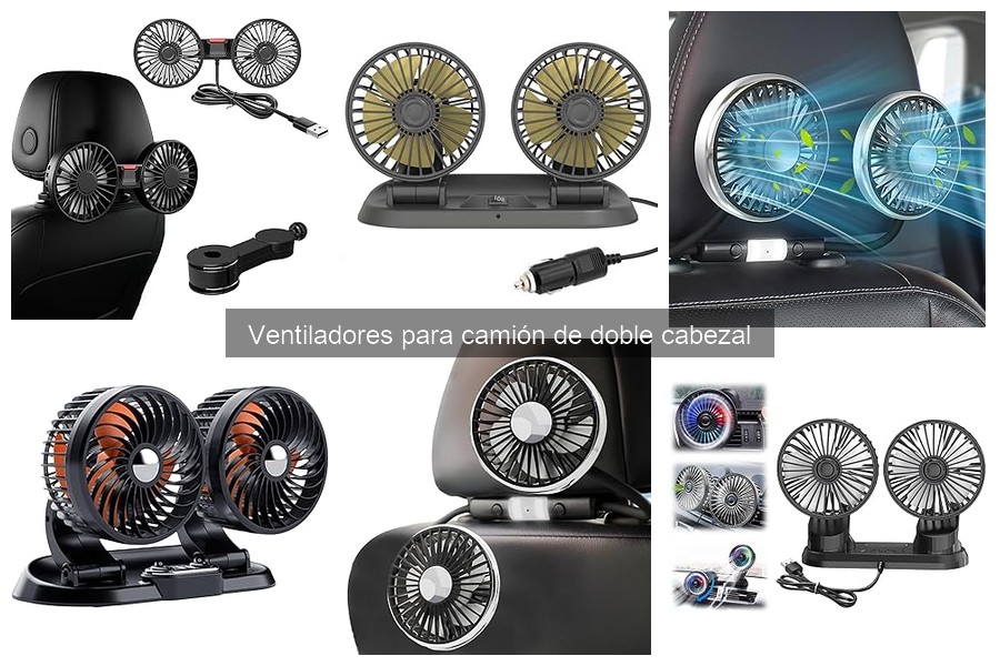 Ventiladores de doble cabezal vs. simples para camión