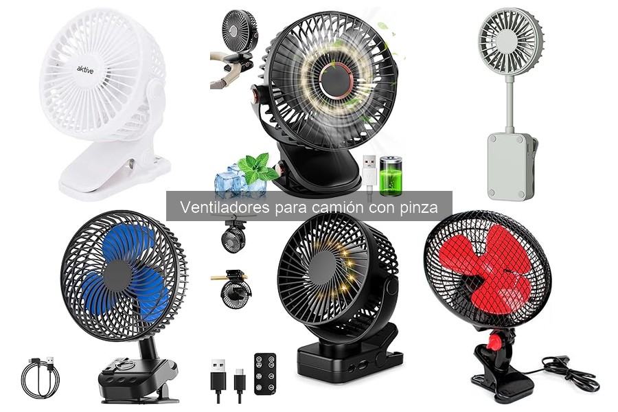 Ventiladores para camión con pinza: ventajas y desventajas