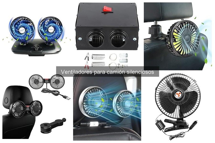 Ventiladores Silenciosos para Camión: ¿Qué Son y Características?