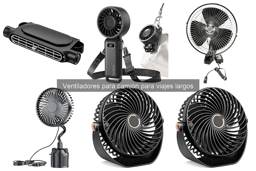 Ventiladores silenciosos para camiones: mejores opciones