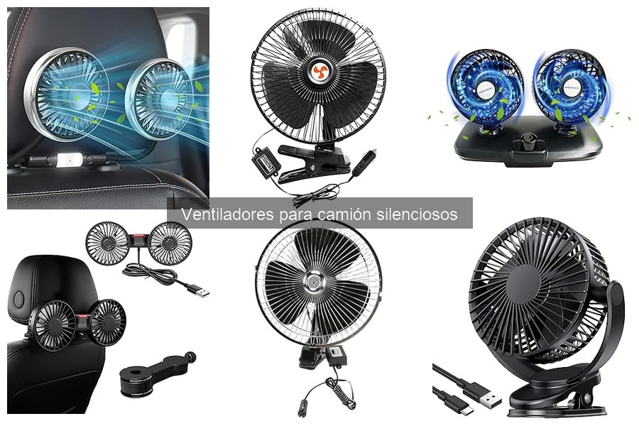Ventiladores Silenciosos para Viajar en Climas Cálidos